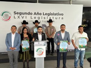 DIFUNDEN EL XXVIII FESTIVAL DE HUAPANGO DE AHUACATLÁN DE GUADALUPE EN EL SENADO DE LA REPÚBLICA.