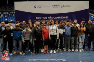 ARROYO SECO PARTICIPA EN LA ENTREGA ESTATAL DE EQUIPAMIENTO DEPORTIVO 2025