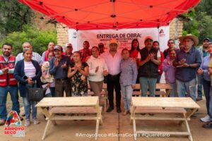 FERNANDO SÁNCHEZ GIL ENTREGA OBRA EN LA ESTANCIA: AMPLIACIÓN DE RED DE AGUA POTABLE EN ARROYO SECO