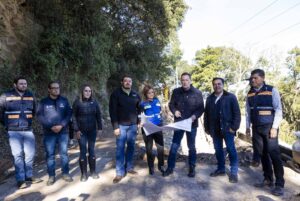 SUPERVISA MAURICIO KURI TRABAJOS DE REHABILITACIÓN EN SAN JOAQUÍN