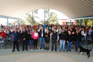 ENTREGA GASPAR TRUEBA INFRAESTRUCTURA PARA TELESECUNDARIA