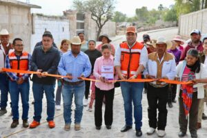 URBANIZAN CALLE EN EL ZAMORANO