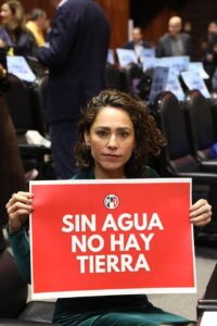 ABIGAIL ARREDONDO RAMOS ADVIERTE QUE LA NUEVA LEY DE AGUAS DE MORENA AFECTA GRAVEMENTE AL CAMPO Y CENTRALIZA EL CONTROL DEL RECURSO