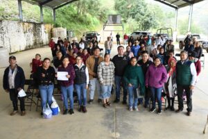 ENTREGA ALCALDE RUBÉN HERNÁNDEZ 64 CISTERNAS EN MOHONERA DE GUDIÑO DENTRO DEL PROGRAMA “AGUA POR JALPAN”
