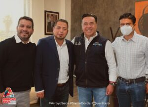 FERNANDO SÁNCHEZ GIL GESTIONA PROYECTOS ESTRATÉGICOS PARA ARROYO SECO ANTE SEDESOQ