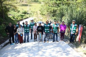 ENTREGA ALCALDE RUBÉN HERNÁNDEZ OBRA EN BENEFICIO DE EL MADROÑO