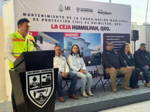 FORTALECE JAIRO MORALES PROTECCIÓN CIVIL EN HUIMILPAN