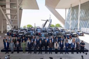 PEÑAMILLER RECIBE PATRULLAS Y EQUIPO PARA POLICÍAS