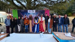 DELEGACIÓN DE SANTA INÉS, EN LANDA CONVIVE PARA DISFRUTAR DE LA ROSCA DE REYES