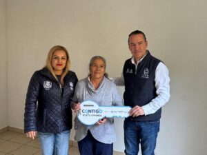 ENTREGA DE CUARTOS QUE FORMAN PARTE DEL PROGRAMA ESTATAL “CONTIGO TU VIVIENDA” EN PINAL DE AMOLES