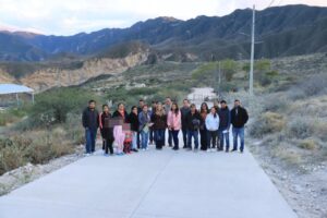 LUPITA RAMÍREZ ENTREGA OBRA DE PAVIMENTACIÓN CON CONCRETO HIDRÁULICO EN LA DELEGACIÓN DE BUCARELI.