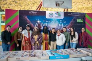 ACATITLÁN, EN LANDA COMPARTE LA TRADICIONAL ROSCA DE REYES
