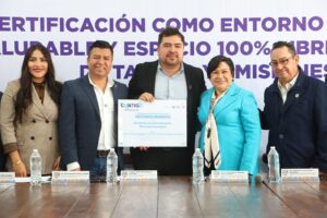 HUIMILPAN RECIBE CERTIFICACIÓN DE ENTORNO LABORAL SALUDABLE