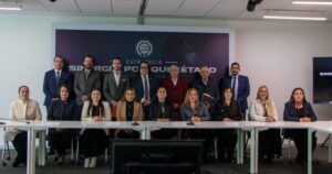 FISCALÍA GENERAL DE QUERÉTARO ENTREGA INICIATIVA DE LEY PARA CREAR UNIDAD ESPECIALIZADA EN EXTORSIÓN