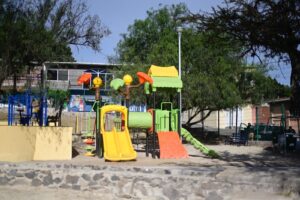 ENTREGA JAIRO MORALES MARTÍNEZ REHABILITACIÓN DE UNIDAD DEPORTIVA EN LOS CUES