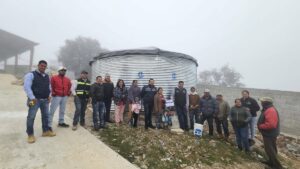 ENTREGA DE TANQUES DE ALMACENAMIENTO DE AGUA EN EL MUNICIPIO DE SAN JOAQUÍN