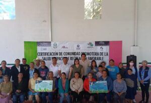 CERTIFICA SESA A COMUNIDAD Y ESPACIO DE RECREACIÓN SALUDABLE EN TILACO, LANDA DE MATAMOROS