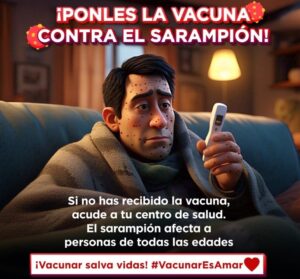 MANTIENE LA SESA DE QUERÉTARO ACCIONES PERMANENTES CONTRA EL SARAMPIÓN