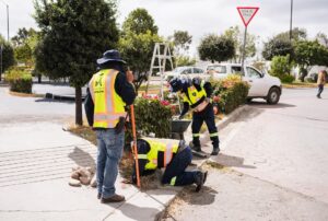 IMPLEMENTA MOVILIDAD DE EL MARQUÉS OPERATIVO DE MANTENIMIENTO VIAL EN SEMÁFOROS Y SEÑALÉTICA