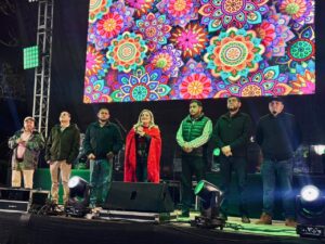 INAUGURACIÓN DE LAS FIESTAS DE LA CANDELARIA EN AHUACATLÁN DE GUADALUPE.