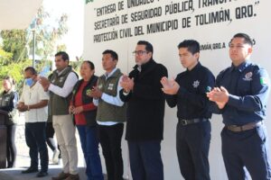 AYUNTAMIENTO DE TOLIMÁN FORTALECE CAPACIDADES DE SEGURIDAD, TRÁNSITO Y PROTECCIÓN CIVIL CON ENTREGA DE UNIDADES Y EQUIPAMIENTO.