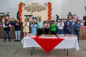 YUNI BENÍTEZ RECONOCE LA LABOR DEL SINDICATO EN SU 29 ANIVERSARIO