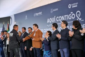 FELIFER MACÍAS ACOMPAÑA AL GOBERNADOR A LA CLAUSURA DE LA CAPACITACIÓN INTERNACIONAL “DETENCIÓN DE FUGITIVOS”