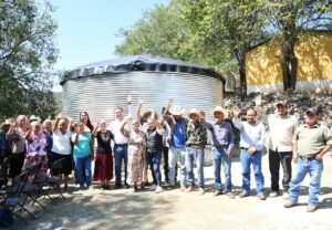 INSTALAN TANQUE TIPO LINER EN EL LIMONCITO PARA FORTALECER EL ACCESO AL AGUA