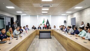 ALISTAN OPERATIVO DE SEGURIDAD PARA EL PARTIDO MÉXICO – ISLANDIA EN QUERÉTARO