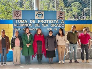 CONMEMORAN DÍA DE LA BANDERA EN PINAL DE AMOLES