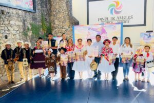 LA PRESIDENTA MUNICIPAL LUPITA RAMÍREZ ENCABEZÓ LA PRESENTACIÓN OFICIAL DE LA CONVOCATORIA DEL CONCURSO NACIONAL DE BAILE DE HUAPANGO HUASTECO,