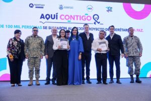 ACOMPAÑA FELIFER MACÍAS AL GOBERNADOR EN EL TERCER ANIVERSARIO DEL CENTRO DE PREVENCIÓN SOCIAL DEL DELITO Y LA VIOLENCIA