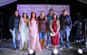 LA PRESIDENTA MUNICIPAL DE PINAL DE AMOLES, LUPITA RAMÍREZ ENCABEZÓ LA NOCHE DEL SÁBADO LA INAUGURACIÓN OFICIAL DE LAS FIESTAS PATRONALES EN HONOR A LA VIRGEN DE TONATICO,