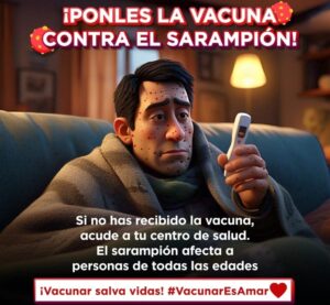 REFUERZA SESA ACCIONES CONTRA EL SARAMPIÓN