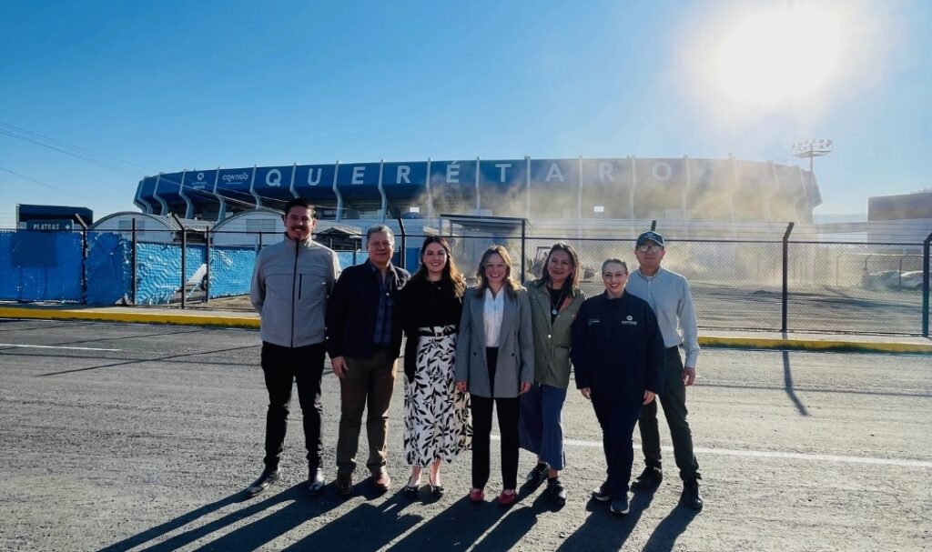 LISTO EL ESTADIO CORREGIDORA PARA RECIBIR EL ENCUENTRO INTERNACIONAL MÉXICO VS ISLANDIA