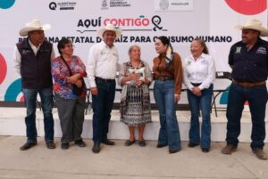 ENTREGA SEDEA APOYOS POR SEQUÍA EN PEÑAMILLER Y TOLIMÁN