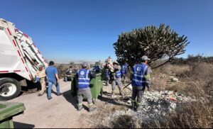 REALIZA GOBIERNO MUNICIPAL DE EL MARQUÉS JORNADA INTEGRAL DE LIMPIEZA EN LA PROVIDENCIA, SALDARRIAGA