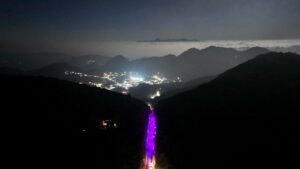 ENCENDIDO DE LA EMBLEMÁTICA PUERTA DEL CIELO EN CONMEMORACIÓN DEL DÍA INTERNACIONAL DE LA MUJER