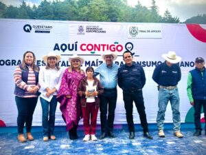 149.2 TONELADAS DE MAÍZ FORTALECEN LA SEGURIDAD ALIMENTARIA DE PINAL DE AMOLES.