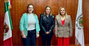 LA PRESIDENTA LUPITA RAMÍREZ SOSTUVO UNA REUNIÓN DE TRABAJO CON LA DIPUTADA GEORGIA GUZMÁN ÁLVAREZ,