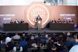 YUNI BENÍTEZ ACOMPAÑA INFORME ANUAL DE LA FISCALÍA Y DESTACA AVANCES EN SEGURIDAD PARA QUERÉTARO