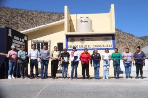 PEÑAMILLER CUMPLE CON LA COMUNIDAD DEL CARRIZALILLO CON SU CASA DE SALUD.