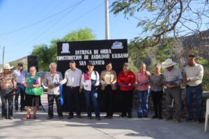 ENTREGA DEL ANDADOR URBANO EN LA COMUNIDAD DE SAN JUANICO, PEÑAMILLER