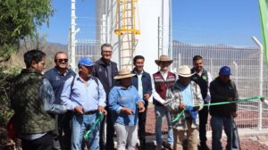 ENTREGAN OBRA DE AGUA POTABLE EN SABINO DE SAN AMBROSIO, TOLIMÁN