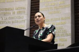 DIPUTADA ABIGAIL ARREDONDO RAMOS ALZA LA VOZ EN DEFENSA DE LAS PENSIONES Y LOS DERECHOS DE LAS Y LOS TRABAJADORES