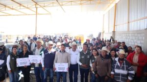 ENTREGA DE APOYOS DEL PROGRAMA CONTIGO EN CONCURRENCIA PARA LA PRODUCTIVIDAD RURAL EN TOLIMÁN