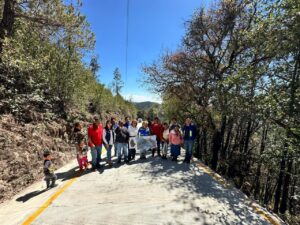 SUPERVISIÓN DE TRABAJOS DE CONSTRUCCIÓN DE UNA RAMPA DE VIALIDAD EN LA COMUNIDAD DE SAN GASPAR, PINAL DE AMOLES