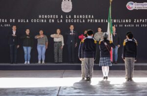 CHEPE GUERRERO FORTALECE ALIMENTACIÓN ESCOLAR CON AULA COCINA EN PRIMARIA EMILIANO ZAPATA