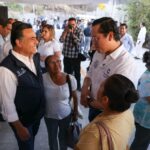 LUIS NAVA ENCABEZA ENTREGA DE OBRA EN EL PARAÍSO