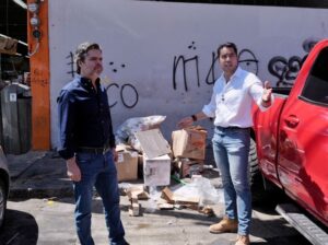 REFUERZA FELIFER MACÍAS EL ORDEN Y LA LIMPIEZA EN LAS CALLES DE QUERÉTARO